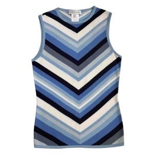 Classic Celine Silk Vest top
